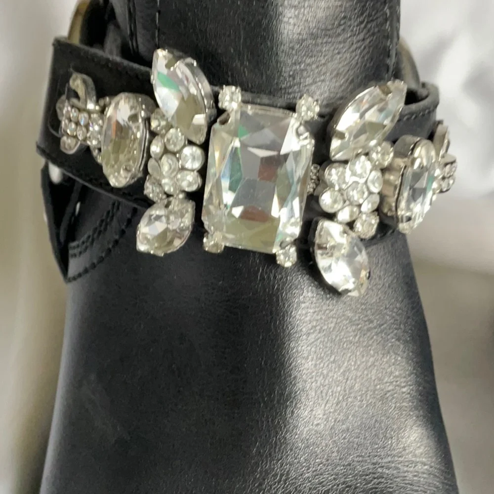 Marc Jacobs Embellished Boots 37.5 7.5 - Picture 4 of 10